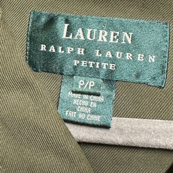 Ralph Lauren 100% Silk Utility Long Sleeve Button Down - Picture 4 of 6